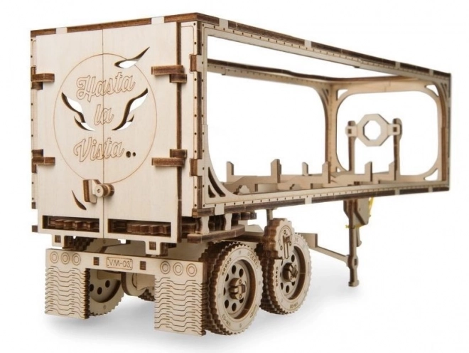 Ugears 3D puzzle - Přívěs pro heavy boy kamion VM 03 - 138 dílků