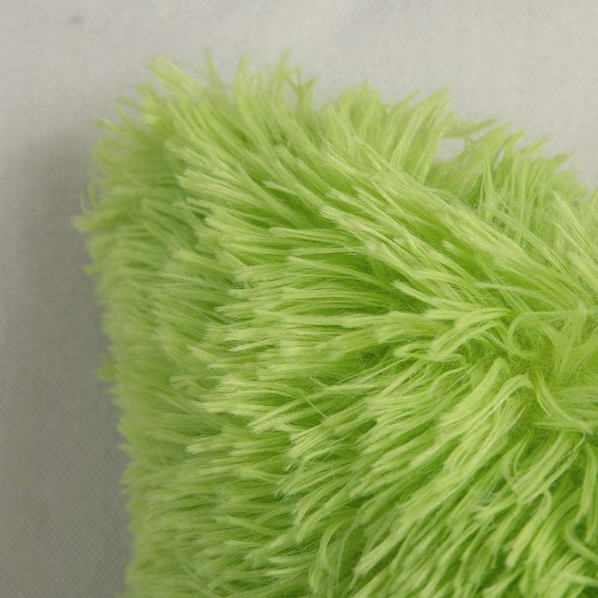 Zelený dekorační povlak na polštář