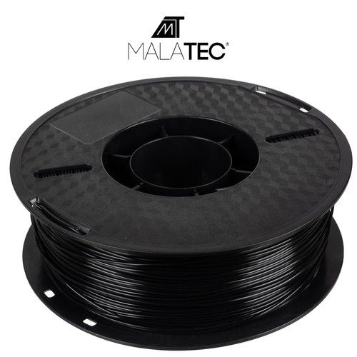 3D filament PLA 1kg 1,75mm- černý Malatec 22040