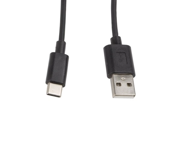 Kabel USB-C -> USB-A M/M 1M 2.0 černý