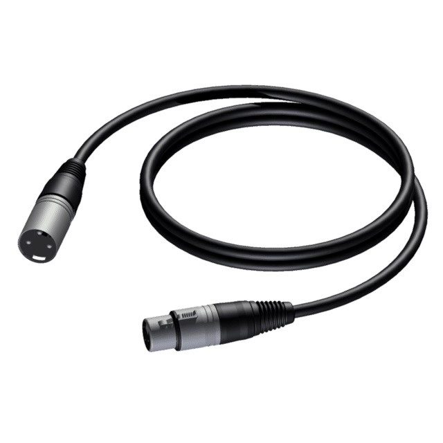 Kabel XLR samec - XLR samice 1m - CAB901/1