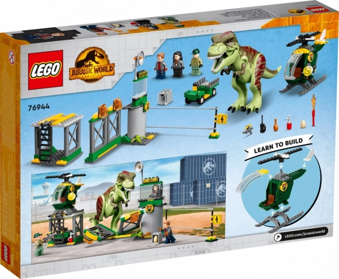 LEGO Jurassic World 76944 Útěk T-rexe