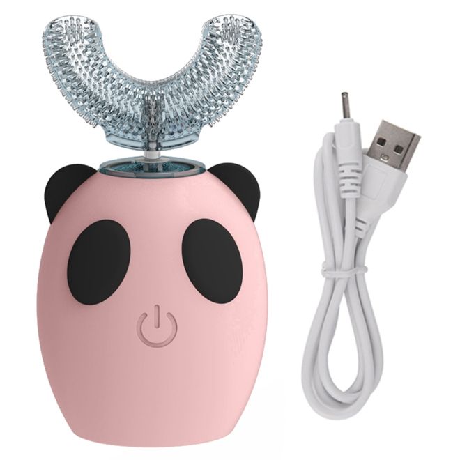 Elektrický sonický zubní kartáček pro děti – Růžový
