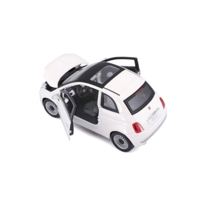 Bburago 1:24 Fiat 500 (2007) White