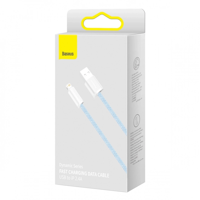 Baseus Dynamic kabel USB-Lightning, 2,4 A, 1 m (modrý)