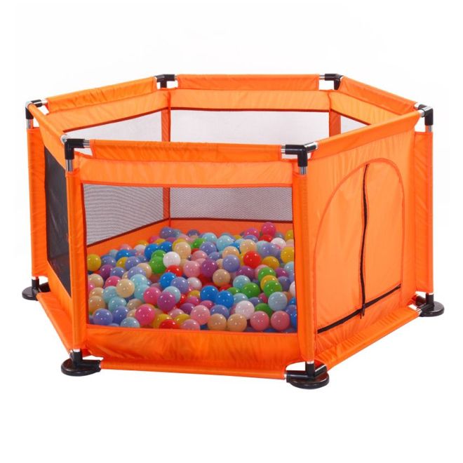 Dětská ohrádka / suché míčové hřiště - oranžová