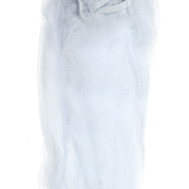 Pružná moskytiéra na kočárek 140 cm bílá