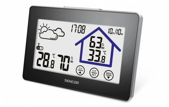 Meteorologická stanice SWS 2999 Dotykový LCD displej