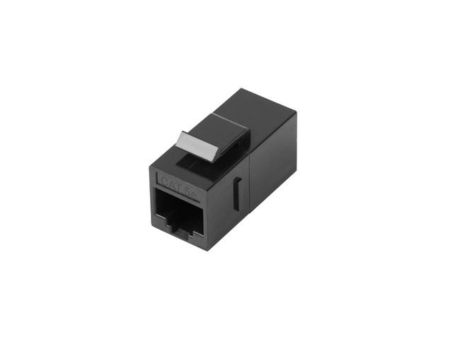 RJ45 - RJ45 UTP cat.5e keystone konektor pro montážní krabici síťový konektor