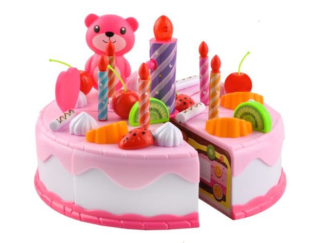 Dětský narozeninový dort - 80 dílků