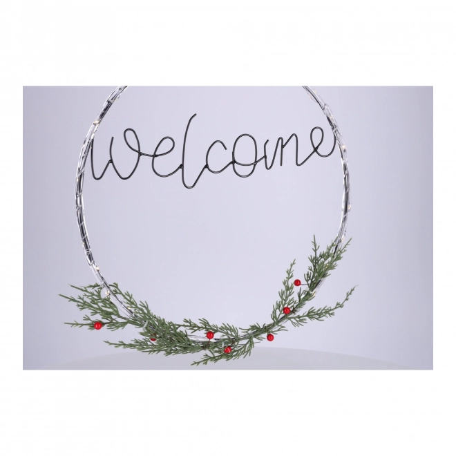 LED girlanda "WELCOME"