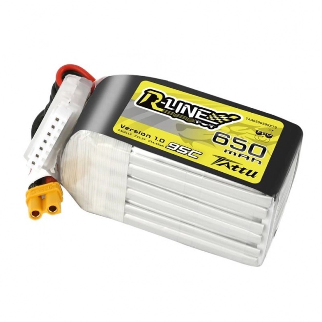 Baterie Tattu R-Line 650mAh 22,2V 95C 6S1P XT30U-F