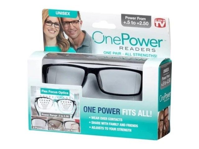 OnePower - Univerzální samoostřící brýle 0,5-2,5 dioptrií