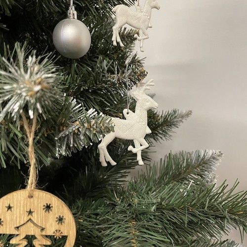 Vánoční ozdoby na stromeček - sobi 9ks. Ruhhy 22517