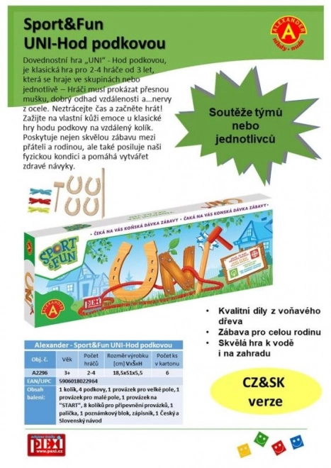 Hod podkovou Sport & Fun