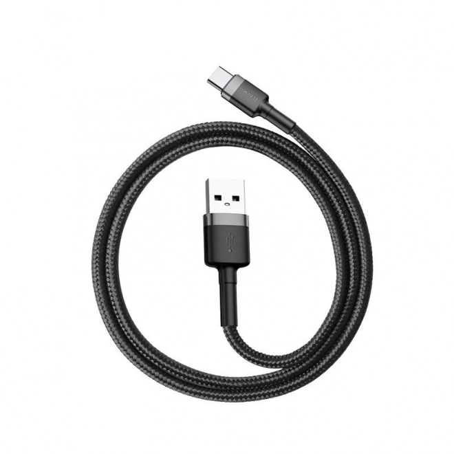 Baseus Cafule kabel USB-C 3A 0,5 m (šedo-černý)