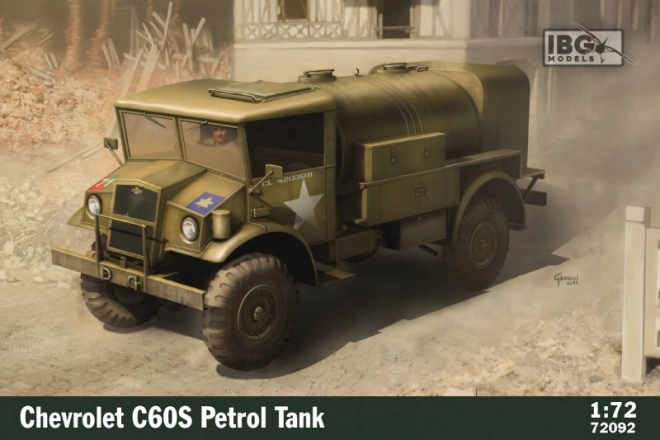 Model k montáži Chevrolet C60s Petro l Tank