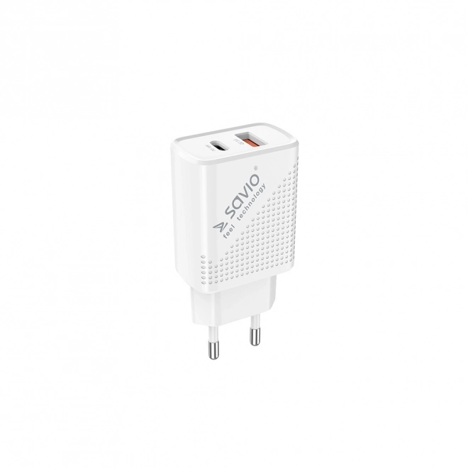 Síťová nabíječka USB Quick Charge, Power Delivery 3.0, 18 W, LA-04