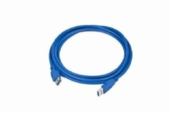 Prodlužovací kabel USB 3.0 typu AM-AF 3 m modrý