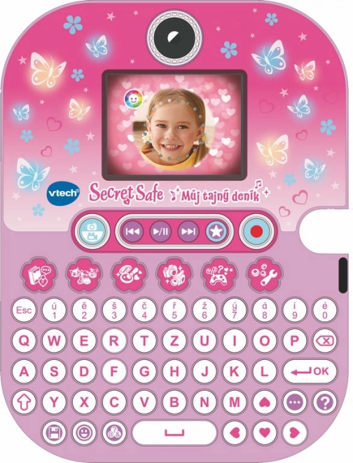 Vtech Kidi Secret Safe - Můj tajný deník – Růžový