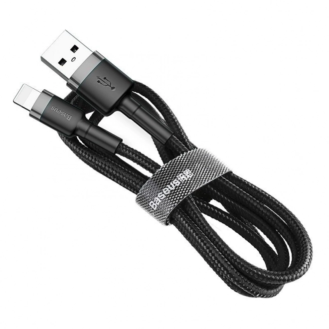 Baseus Cafule USB Lightning kabel 2,4 A 0,5 m (šedo-černý)