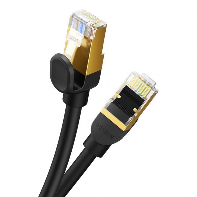 Síťový kabel cat.8 Baseus Ethernet RJ45, 40Gb/s, 3 m (černý)