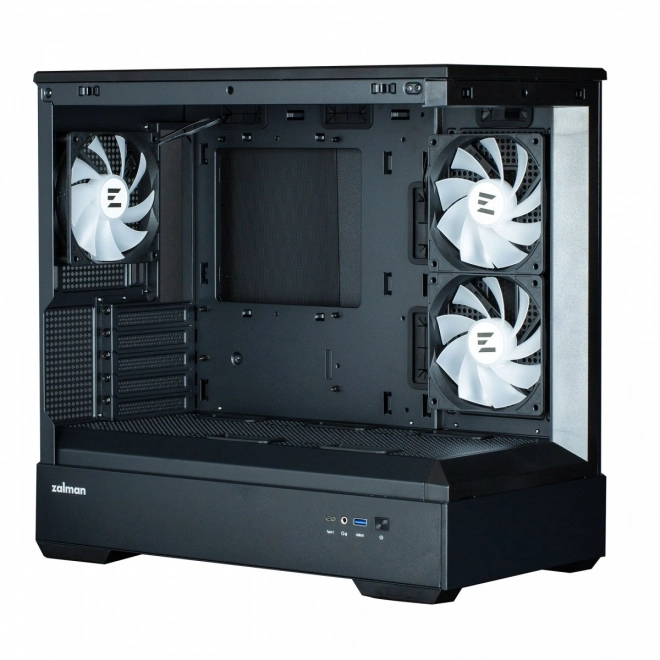 Case P30 V2 MicroATX Mini Tower 3 ventilátoryRGB BL