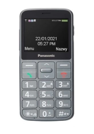 Telefon pro seniory KX-TU160 šedý