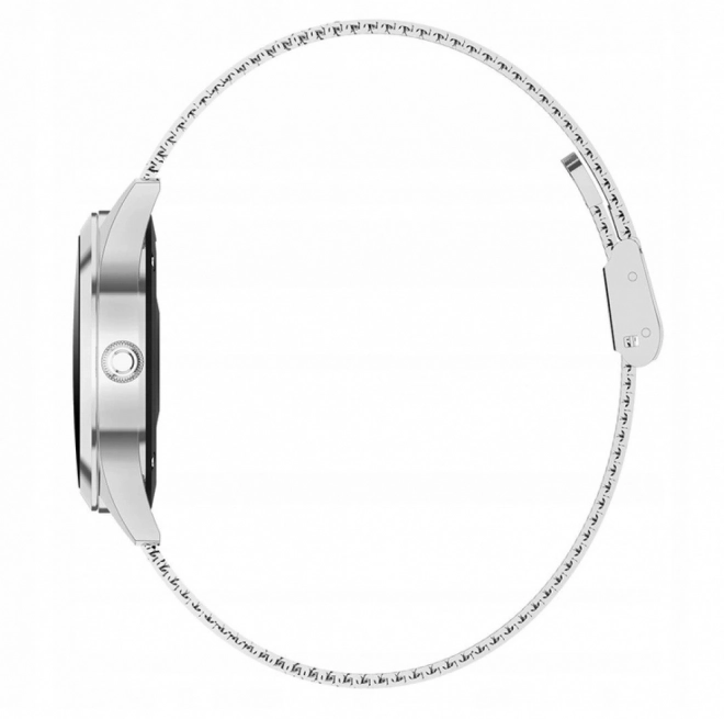 Oro Smartwatch Crystal Silver