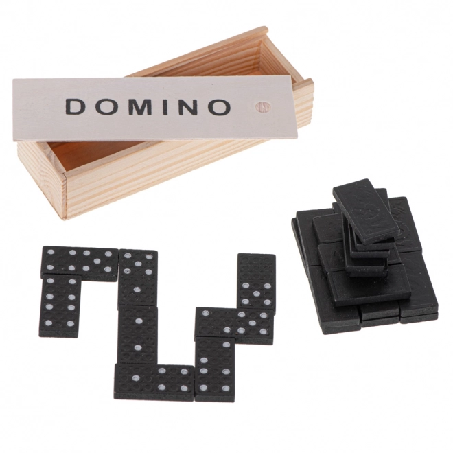 Dřevěné domino pro rodinné hraní