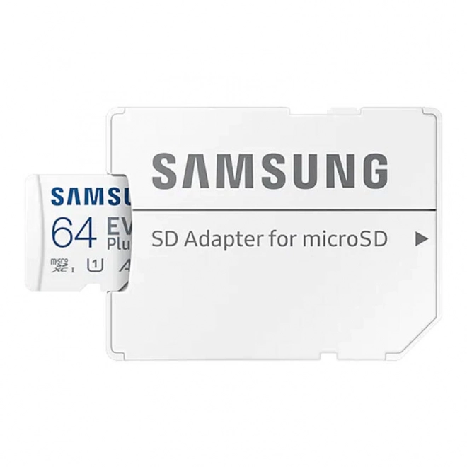 Paměťová karta SAMSUNG microSD MB-MC64SA 64GB + adaptér MB-MC64SA/EU