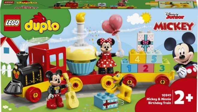 LEGO Disney Mickey and Friends 10941 Narozeninový vláček Mickeyho a Minnie