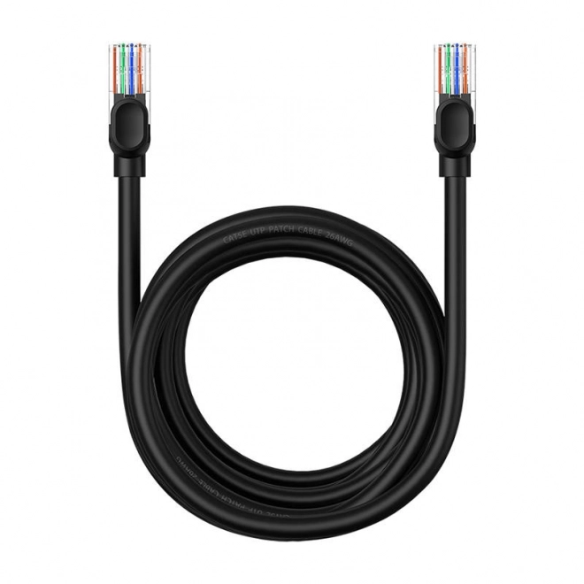 Síťový kabel Baseus Ethernet CAT5, 5 m (černý)