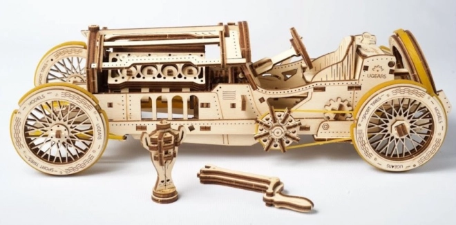 Ugears 3D puzzle - U9 Grand Prix auto 348 dílků