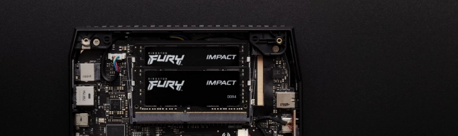 Paměť DDR4 FURY Impact SODIMM 16GB(2*8GB)/3200 CL20