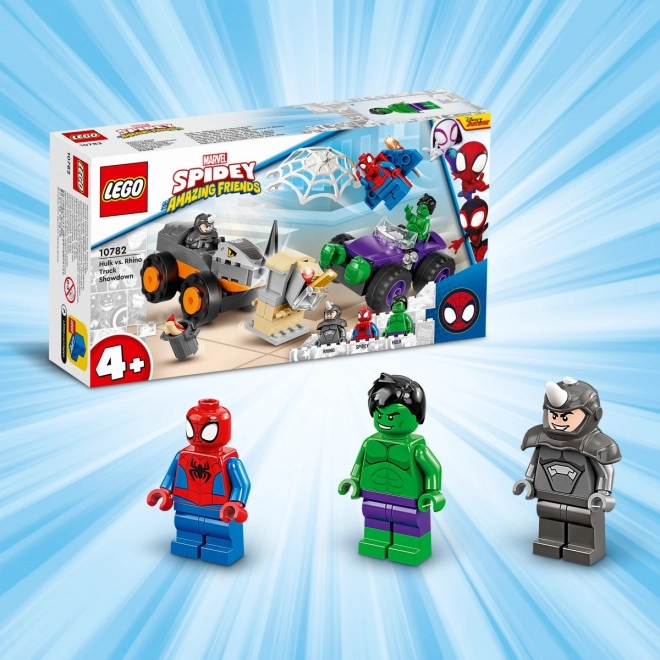 LEGO Spider-Man 10782 Hulk vs. Rhino – souboj džípů