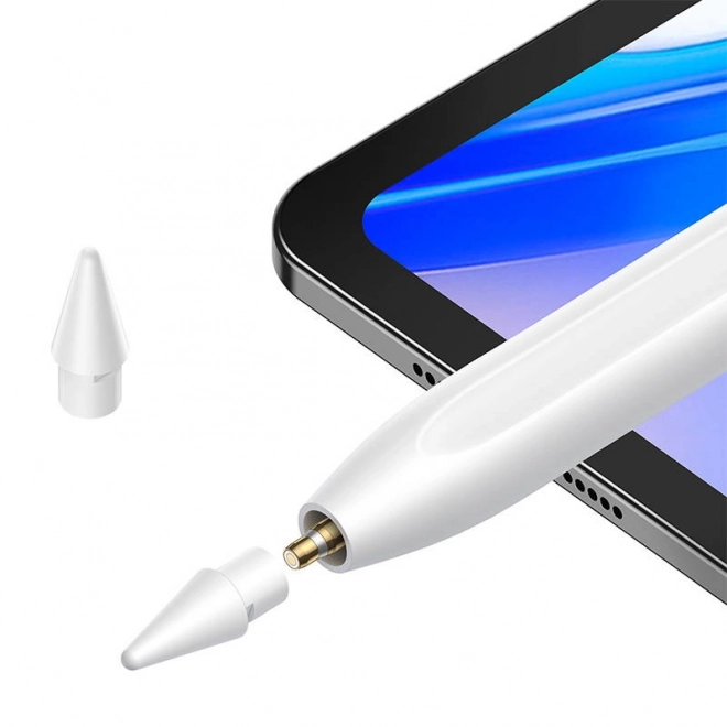 Stylus Baseus Smooth Writing 2 s LED indikátory (bílý)