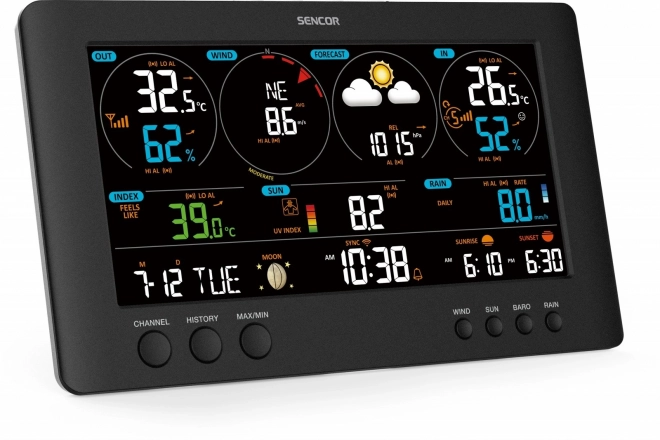 Profesionální METEO WiFi SWS 12500 H 21,4 cm LCD Colour