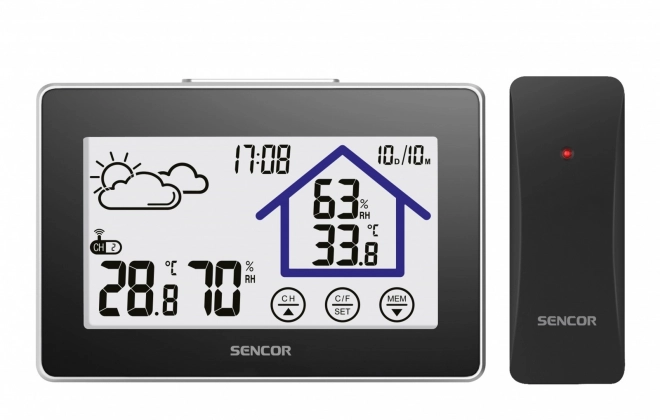 Meteorologická stanice SWS 2999 Dotykový LCD displej