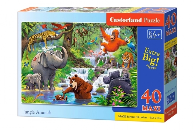 Puzzle Jungle Animals Maxi