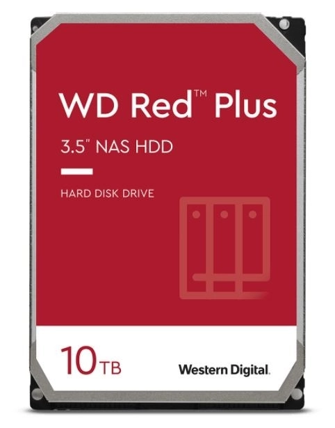 HDD Red Plus 10TB 3,5'' CMR 256MB/7200RPM Class