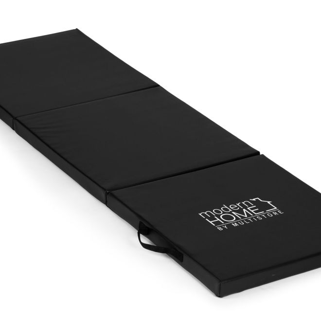 Černá gymnastická matrace 182x60cm