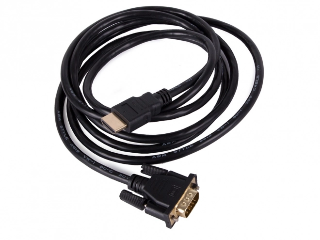 Kabel VGA na HDMI 2 metry s pozlacenými konektory