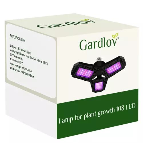 Lampa 108 LED pro růst rostlin Gardlov 20440