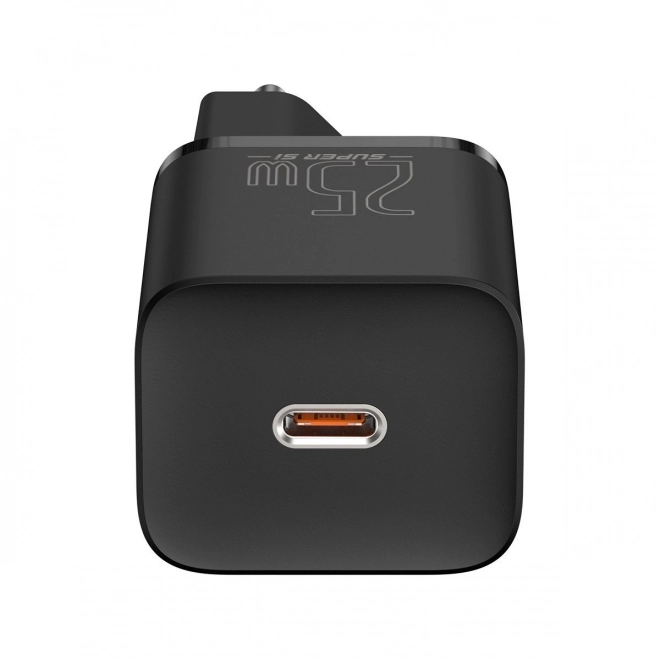 Baseus Super Si Quick Charger 1C 25W s kabelem USB-C pro USB-C 1m (černá)