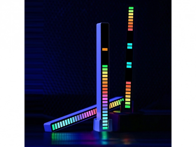 Ledy usb zvuková odezva vícebarevný neon rgb vedl