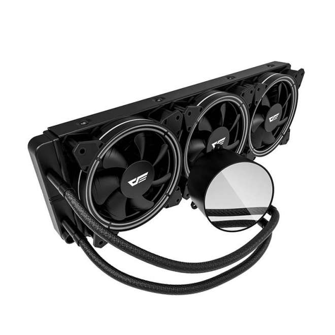 Darkflash TR360 PC vodní chlazení AiO RGB 3x 120x120 (černá)