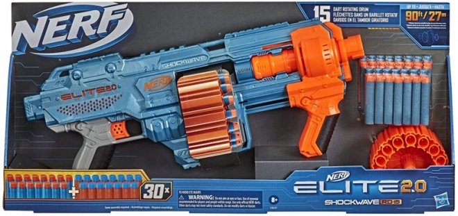 Pistole Nerf Shockwave RD-15 s náboji