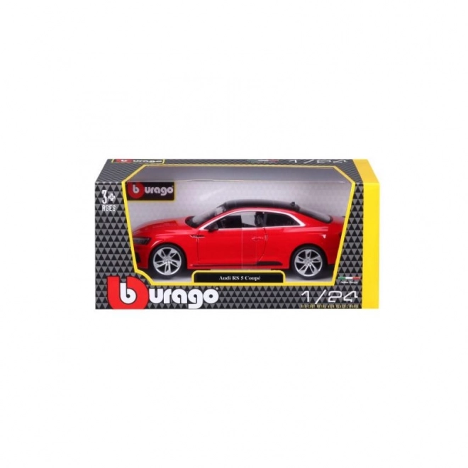 Bburago Audi RS 5 Coupe červená 1:24