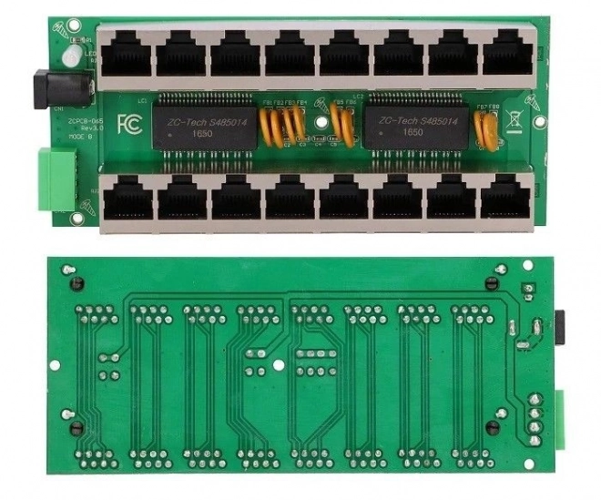 Vstřikovač PoE 8 gigabitových portů